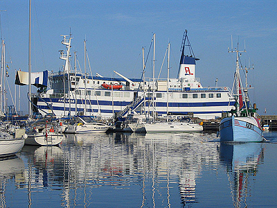 Ane Læsø im Hafen von Vesterø
